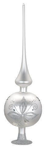 White Beauty - Elegance<br>36cm Inge-glas Finial